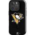 NHL Pittsburgh Penguins Solid Background iPhone 16 Pro Magsafe Impact Case